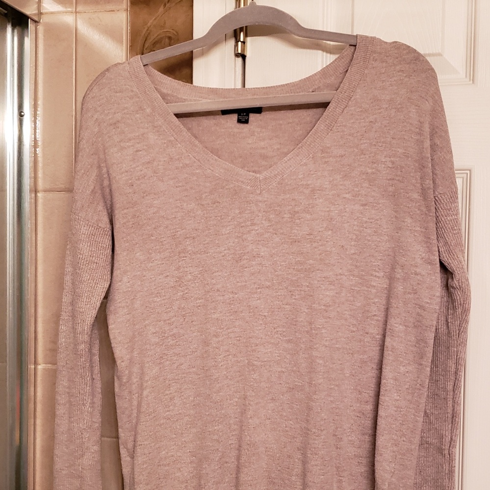American eagle tan sweater size small